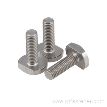 Custom Stainless Steel T Hammer Head T Bolts